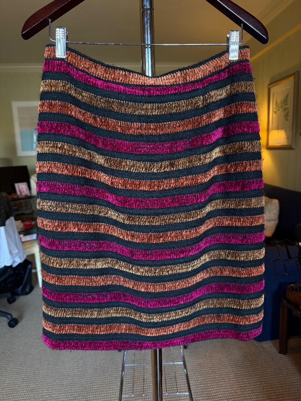 Vintage Emmanuel Ungaro Midi Skirt Size 12